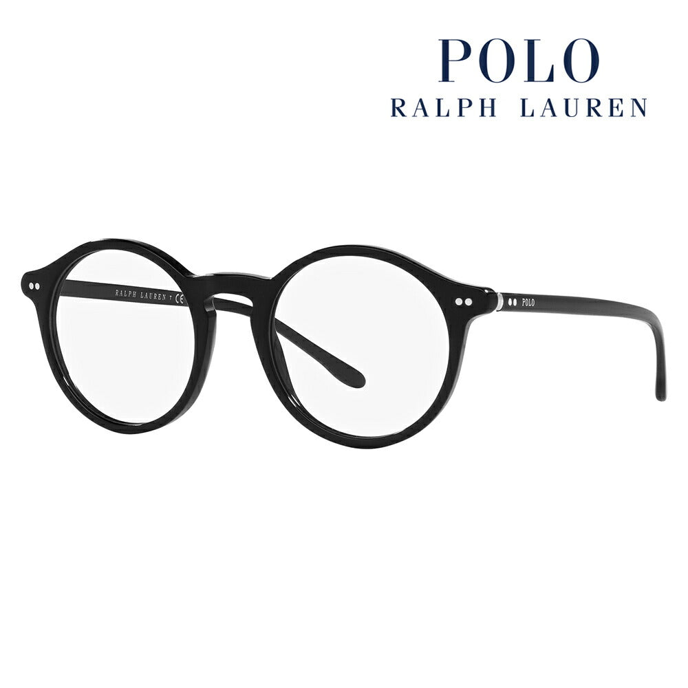 【正规品贩售売店】度なし1.55renzu交换+0円 ポロ ラルfururoren メガネ PH2260F 5001 50 POLO RALPH LAUREN ラウンド furufitittomoデル セル 眼镜伊达メガネ