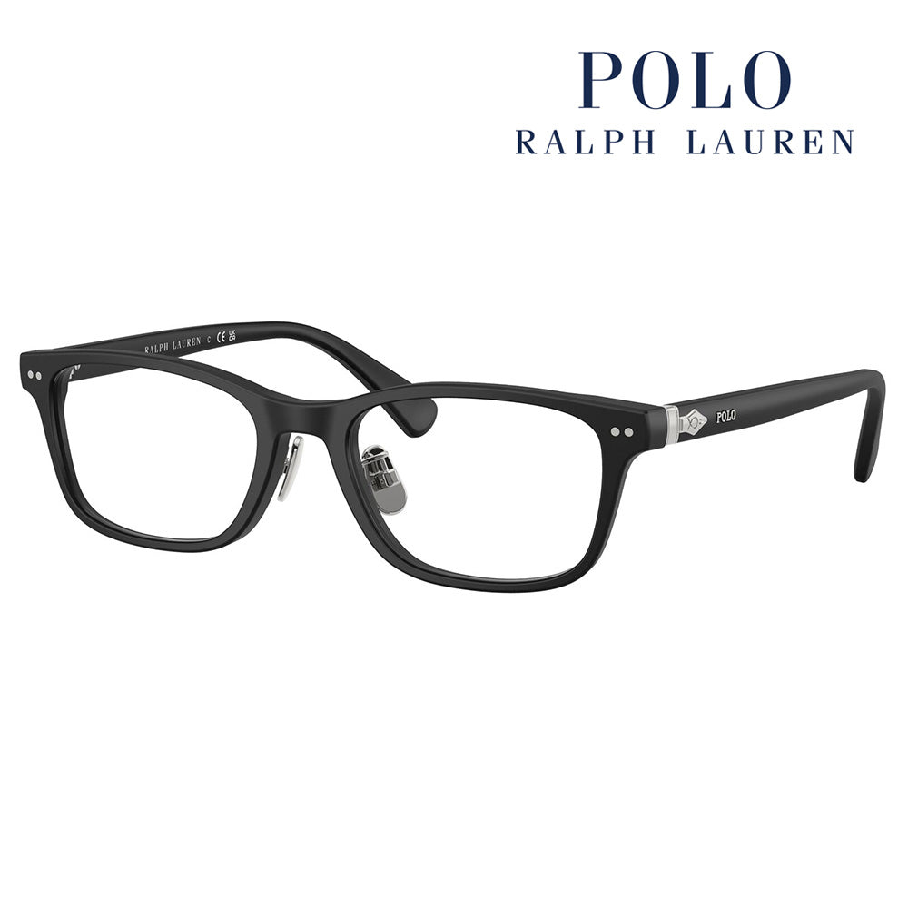 【正規品販売店】度なし1.55レンズ交換+0円 ポロ ラルフローレン メガネ PH2286D 5389 53 POLO RALPH LAUREN スクエア ユニセックス アジアンフィット セル 眼鏡 伊達メガネ