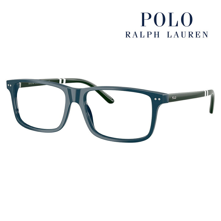【正規品販売店】度なし1.55レンズ交換+0円 ポロ ラルフローレン メガネ  PH2296F 5465 55 POLO RALPH LAUREN レクタングル セル メンズ フルフィット 眼鏡 伊達メガネ