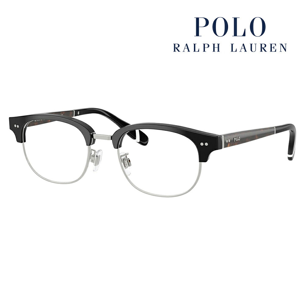 【正規品販売店】度なし1.55レンズ交換+0円 ポロ ラルフローレン メガネ  PH2298D 5001 51 POLO RALPH LAUREN ボストン ブロー メンズ アジアンデザイン 眼鏡 伊達メガネ