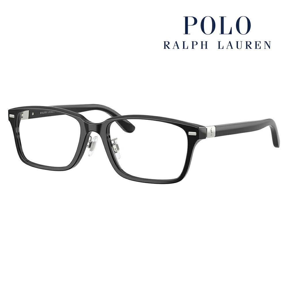 【正規品販売店】度なし1.55レンズ交換+0円 ポロ ラルフローレン メガネ  PH2299D 5001 55 POLO RALPH LAUREN レクタングル セル メンズ アジアンデザイン 眼鏡 伊達メガネ