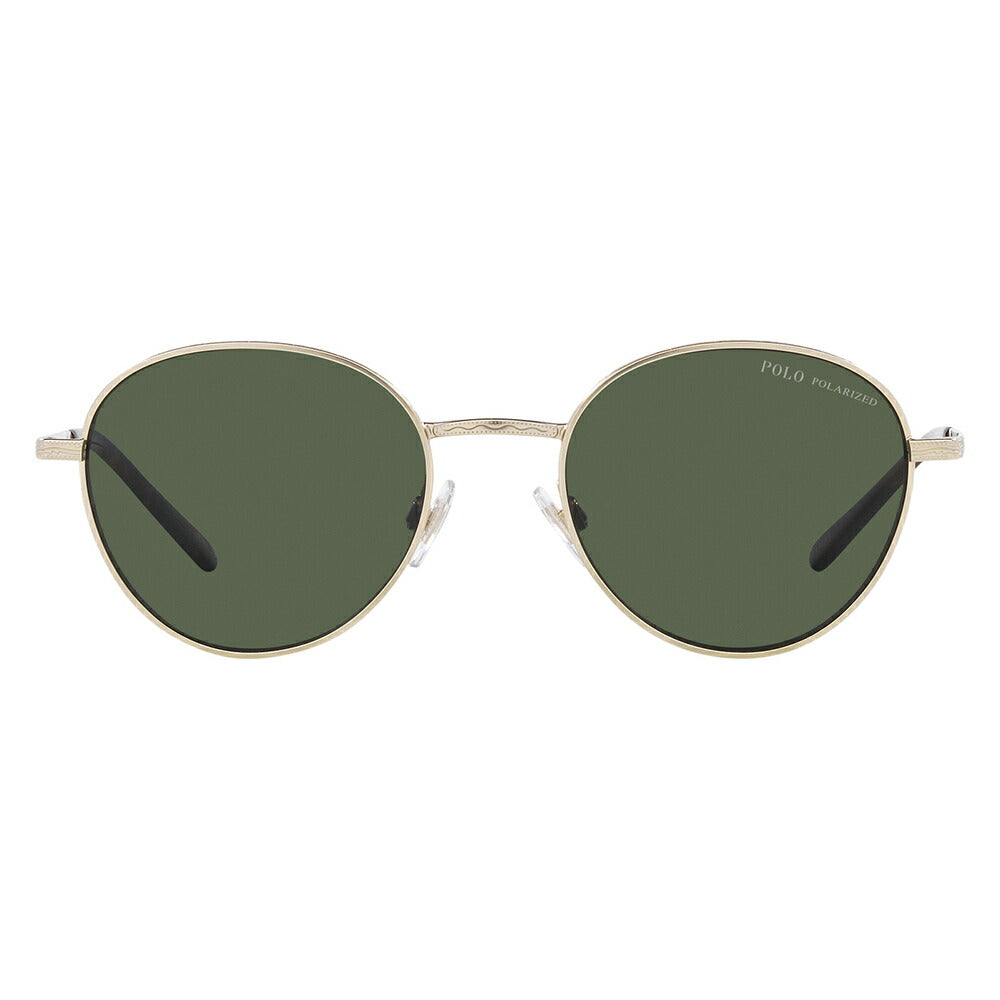 [Recommended Price] Polo Ralph Lauren Sunglasses PH3144 92119A 51 POLO RALPH LAUREN Round Classic Metal Polarized Lenses Polaroided Fashion Glasses Eyeglasses 