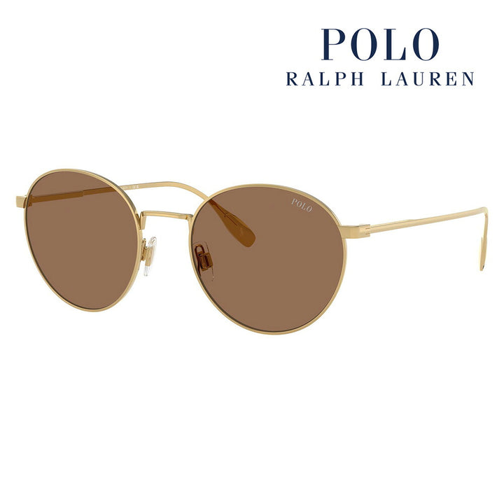 【正規品販売店】ポロ ラルフローレン サングラス PH3158 941173 53 POLO RALPH LAUREN ラウンド クラシック メタル メンズ UVカット 紫外線 伊達メガネ 眼鏡