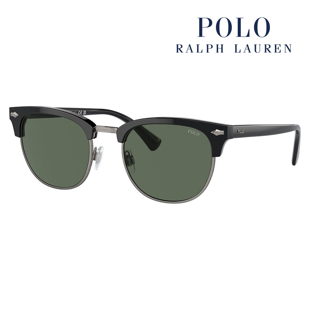 【正規品販売店】ポロ ラルフローレン サングラス PH4217 500171 53 POLO RALPH LAUREN パントス スクエア ブロー メンズ 紫外線 伊達メガネ 眼鏡
