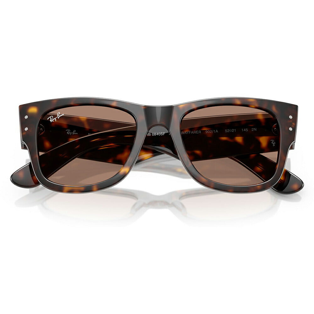 【正規品販売店】レイバン サングラス RB0840SF 902/1A 52 Ray-Ban レイバン純正レンズ対応 MEGA WAYFARER メガウェイファーラー ビック 大きめ