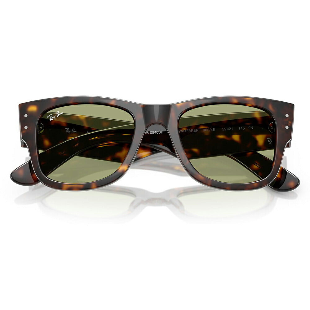【正規品販売店】レイバン サングラス RB0840SF 902/4E 52 Ray-Ban レイバン純正レンズ対応 MEGA WAYFARER メガウェイファーラー ビック 大きめ