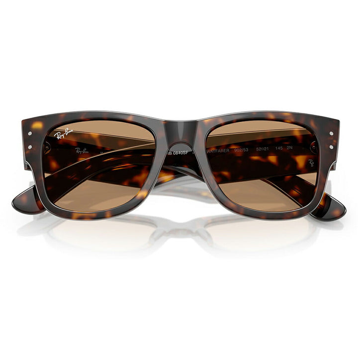 【正規品販売店】レイバン サングラス RB0840SF 902/53 52 Ray-Ban レイバン純正レンズ対応 MEGA WAYFARER メガウェイファーラー ビック 大きめ