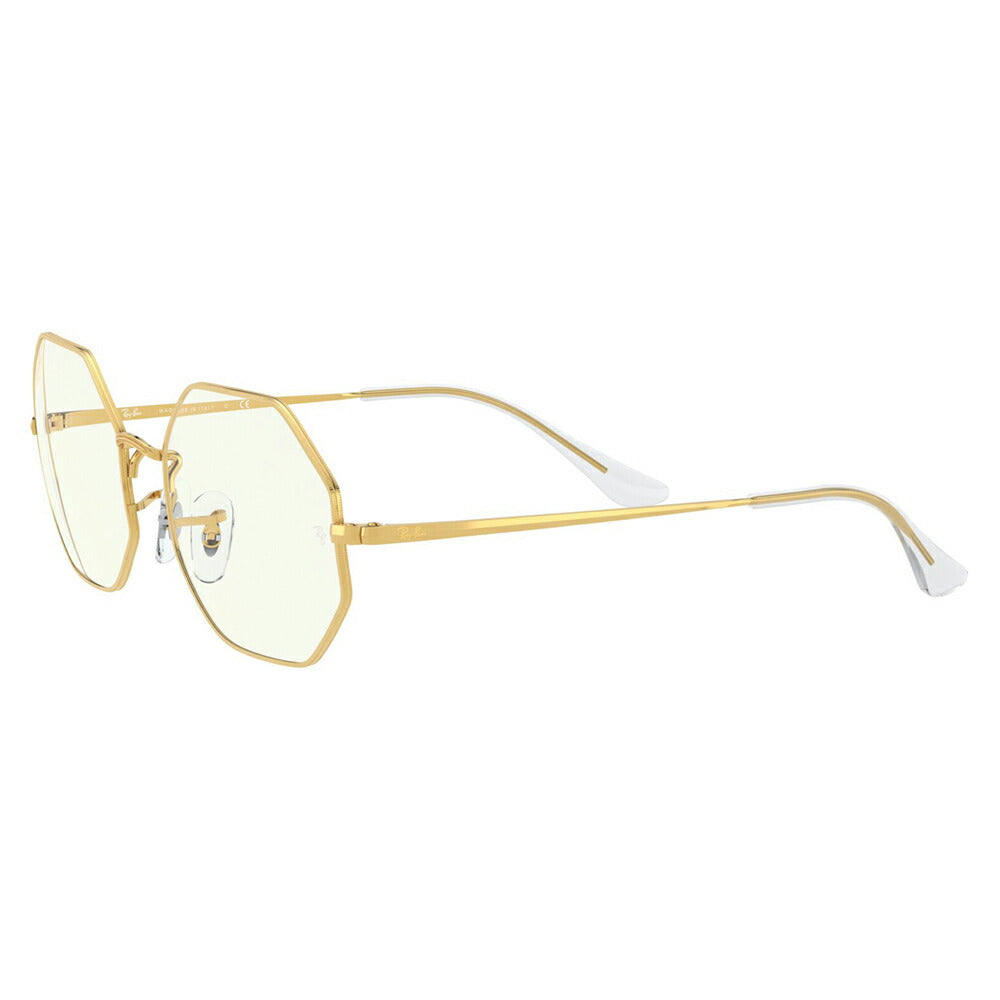 [Recommended Price] Ray-Ban Sunglasses RB1972 9196BF 54 Ray-Ban Octagon Clear Lens Blue Light Cut EVERGLASSES Everglass Fashion Glasses Eyeglasses 