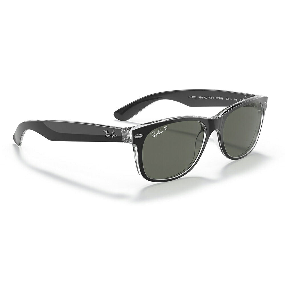 【正規品販売店】レイバン サングラス RB2132 605258 55 Ray-Ban レイバン純正レンズ対応 NEW WAYFARER ニューウェイファーラー ウェリントン ユニセックス 偏光