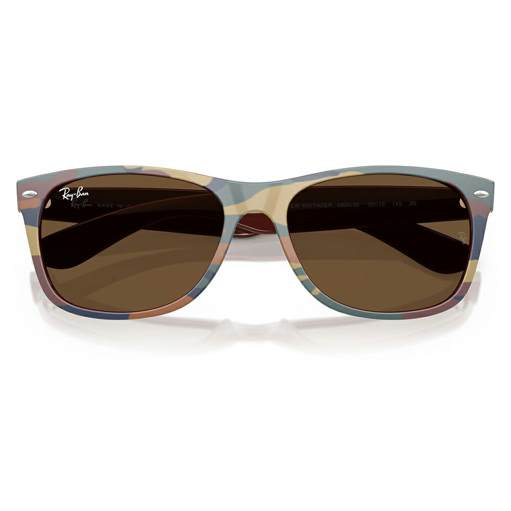 【正規品販売店】レイバン サングラス RB2132 682533 55 Ray-Ban レイバン純正レンズ対応 NEW WAYFARER ニューウェイファーラー ウェリントン ユニセックス