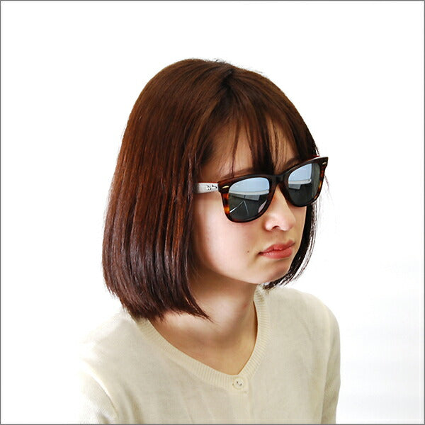 【オsusume価格】reiban ウェイufァーラー サngugurasu RB2140F 117830 52 Ray-Ban reyan 纯正renzu対応 伊达メガネ 眼镜 WAYFARER福鲁菲特托莫德鲁