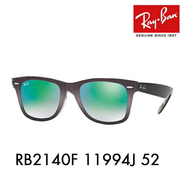 [Recommended Price] Ray-Ban Wayfarer Sunglasses RB2140F 11994J 52 Ray-Ban Ray-Ban genuine lens compatible WAYFARER full fitting model 