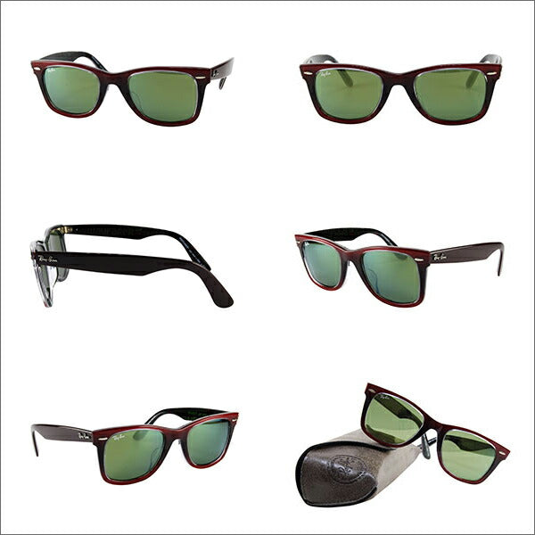 [Recommended Price] Ray-Ban Wayfarer Glasses RB2140F 12022X 52 Ray-Ban Ray-Ban Genuine Lenses Compatible Fashion Glasses Eyeglasses WAYFARER Wellington 