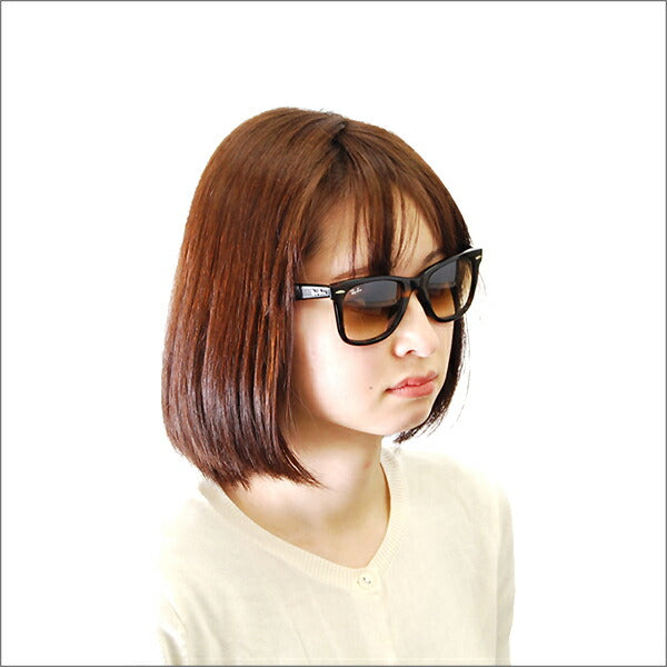 【正规品贩売店】reiban ウェイufァーラー sangurasu RB2140F 902/51 52 Ray-Ban 雷朋 雷朋纯正renzu対応 WAYFARER furufittangugomoderu 