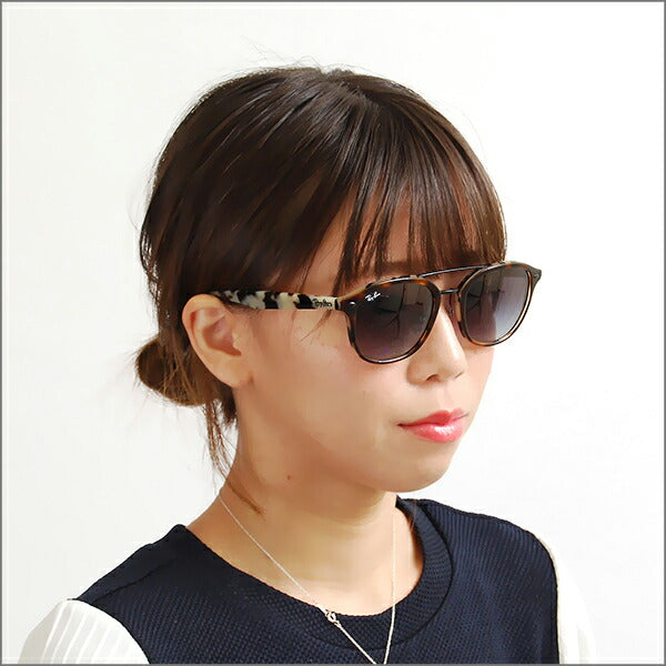 【オsusume価格】reiban サngurasu RB2183 12268G 53 Ray-Ban reyban 纯正renzu対応 伊达メガネ 眼镜 ハイsutorito HIGHSTREET sukueaダブルブジジ