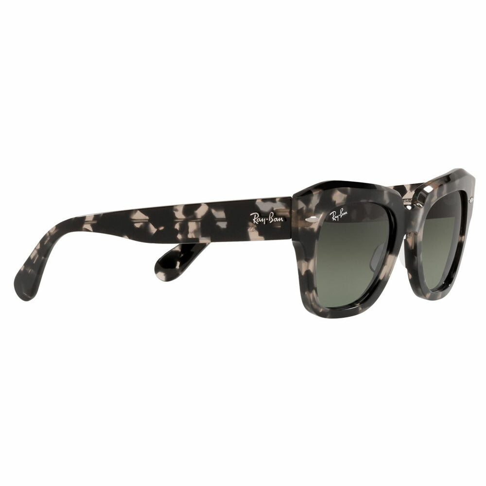 【正規品販売店】レイバン サングラス RB2186 133371 52 Ray-Ban レイバン純正レンズ対応 スクエア STATE STREET セル 伊達メガネ 眼鏡