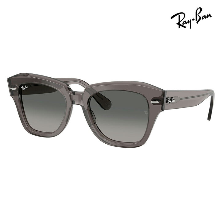 【正規品販売店】レイバン サングラス RB2186 136971 49 Ray-Ban レイバン純正レンズ対応 スクエア STATE STREET セル