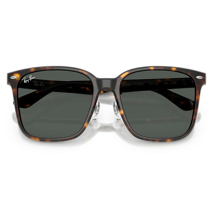 【正規品販売店】レイバンサングラス RB2206D 710/87 57 Ray-Ban レイバン純正レンズ対応 スクエア セル ローブリッジフィット ビッグシェイプ  伊達メガネ 眼鏡