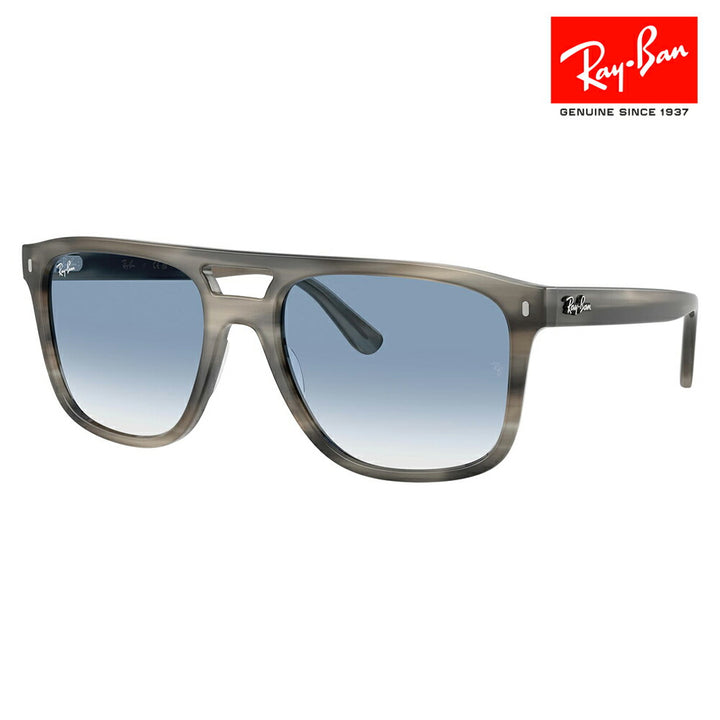 【正規品販売店】レイバン サングラス RB2213 14243F 55 58 Ray-Ban セル スクエア ダブルブリッジ ユニセックス