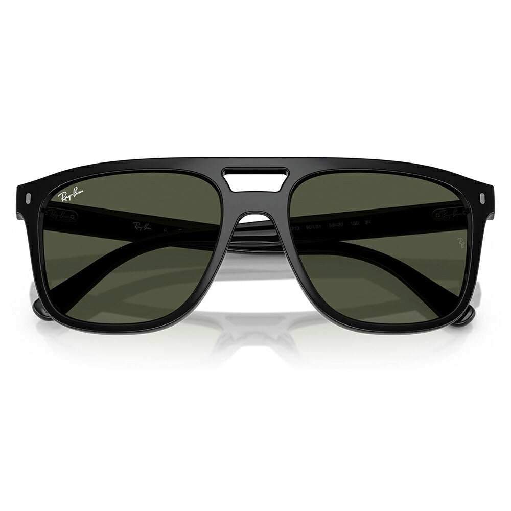 【正規品販売店】レイバン サングラス RB2213 901/31 55 58 Ray-Ban セル スクエア ダブルブリッジ ユニセックス