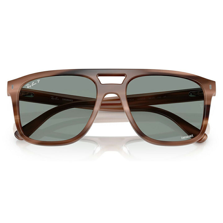 【正規品販売店】レイバン サングラス RB2213CH 142309 55 58  Ray-Ban セル スクエア ダブルブリッジ ユニセックス クロマンス 偏光