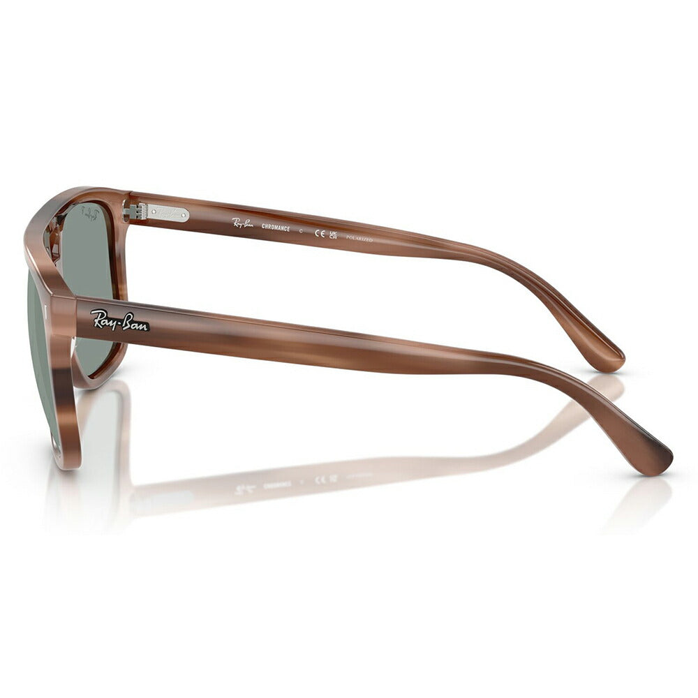 【正規品販売店】レイバン サングラス RB2213CH 142309 55 58  Ray-Ban セル スクエア ダブルブリッジ ユニセックス クロマンス 偏光