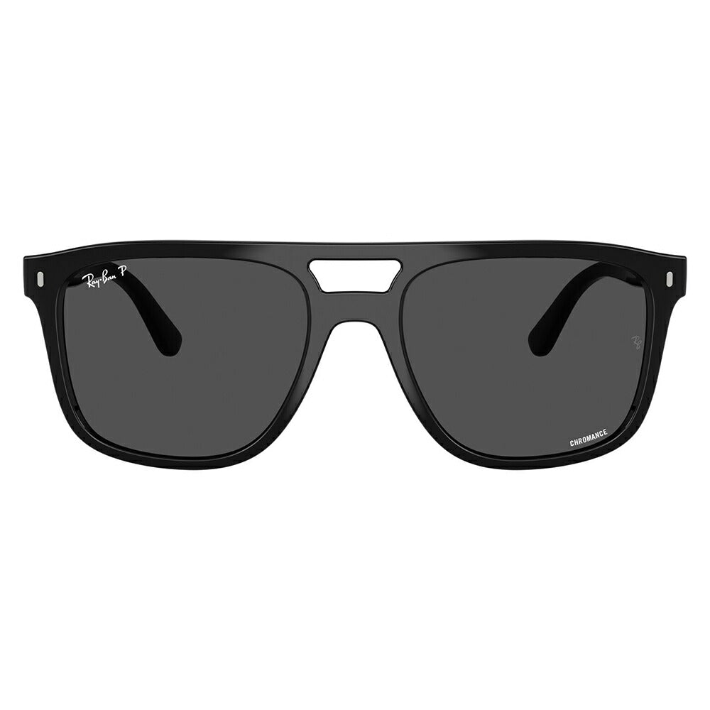 【正規品販売店】レイバン サングラス RB2213CH 901/K8 55 58 Ray-Ban セル スクエア ダブルブリッジ ユニセックス クロマンス 偏光
