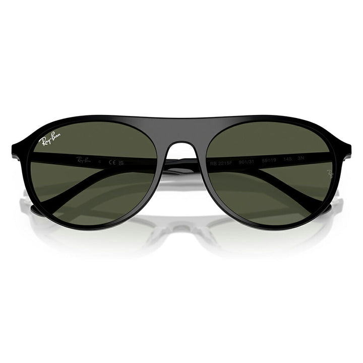 【正規品販売店】レイバン サングラス RB2215F 901/31 56 Ray-Ban レイバン純正レンズ対応 スクエア ラウンド セル フルフィット ユニセックス