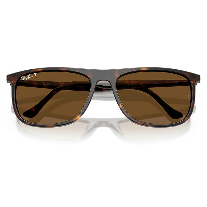 【正規品販売店】レイバン サングラス RB2216F 902/57 58 Ray-Ban レイバン純正レンズ対応 スクエア レクタングル セル フルフィット 偏光 ユニセックス