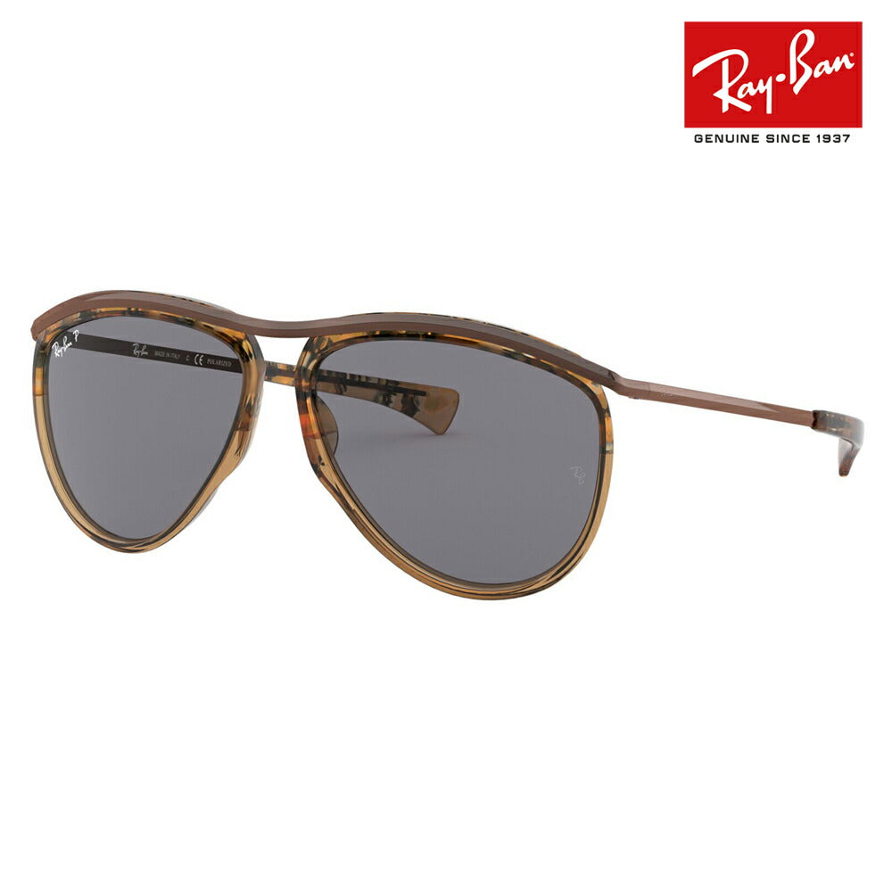 [Recommended Price] Ray-Ban Sunglasses RB2219 128748 59 Ray-Ban OLYMPIAN AVIATOR Rectangle Teardrop Men's Polarized Lenses 