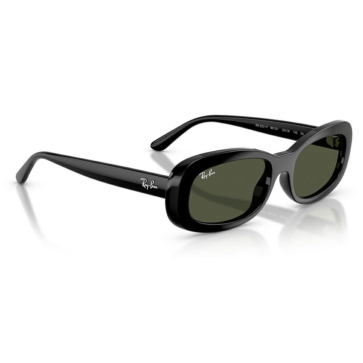 【正規品販売店】レイバン サングラス RB2221F 901/31 55 Ray-Ban レイバン純正レンズ対応 オーバル セル フルフィット ユニセックス
