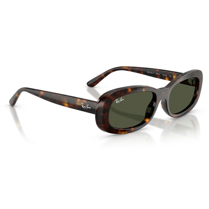 【正規品販売店】レイバン サングラス RB2221F 902/31 55 Ray-Ban レイバン純正レンズ対応 オーバル セル フルフィット ユニセックス