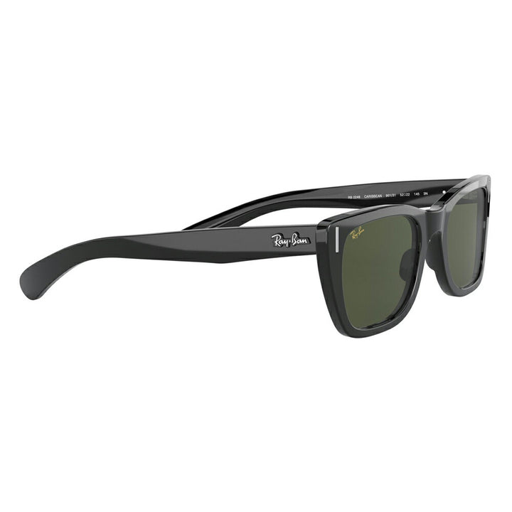 【オススメ価格】レイバン サングラス RB2248 901/31 52 Ray-Ban カリビアン CARIBBEAN セル スクエア 伊達メガネ 眼鏡