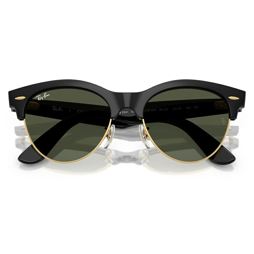 【正規品販売店】レイバン サングラス RB2341 901/31 51 54 Ray-Ban レイバン純正レンズ対応 CLUBMASTER WAY クラブマスターウェイ ラウンド ボストン ユニセックス