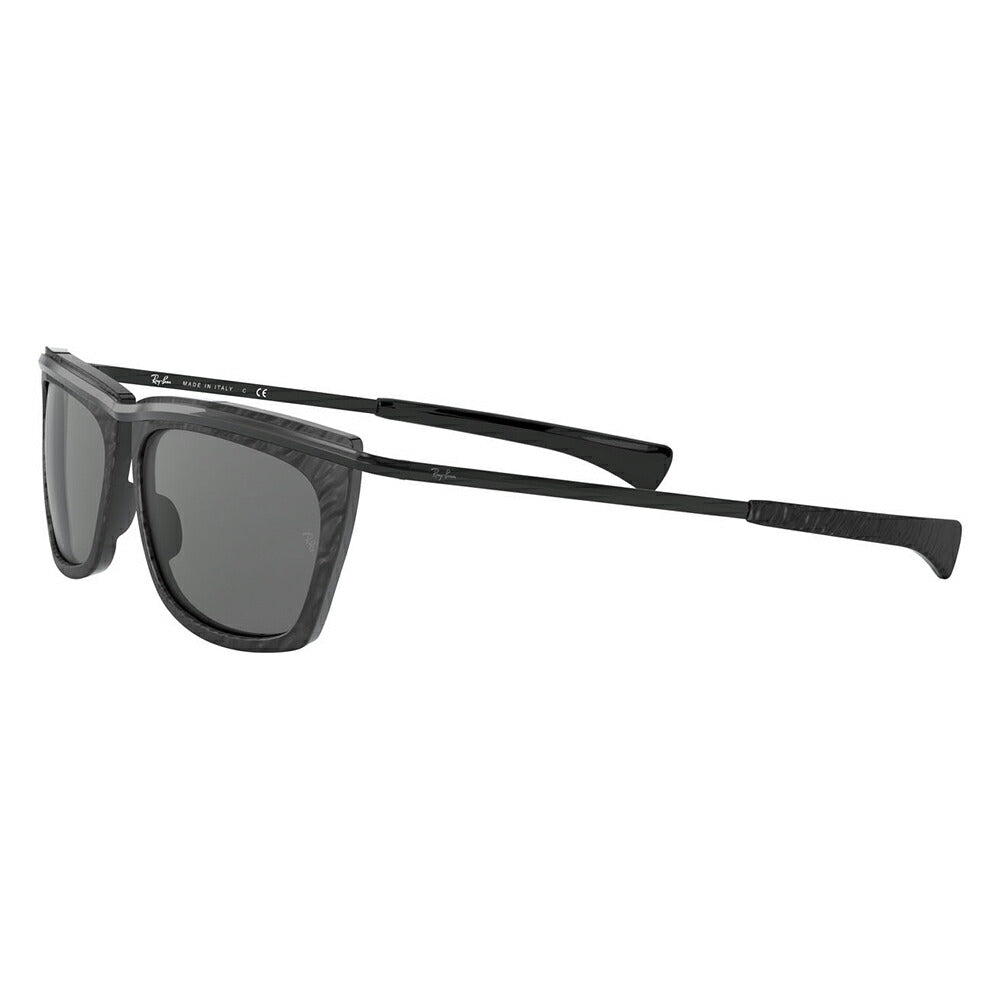 【オsusume価格】reiban sangurasu RB2419 1305B1 56 Ray-Ban OLYMPIAN II orimpian2 metaru sukuea menzu MADE IN ITALY 伊达メガネ 眼镜