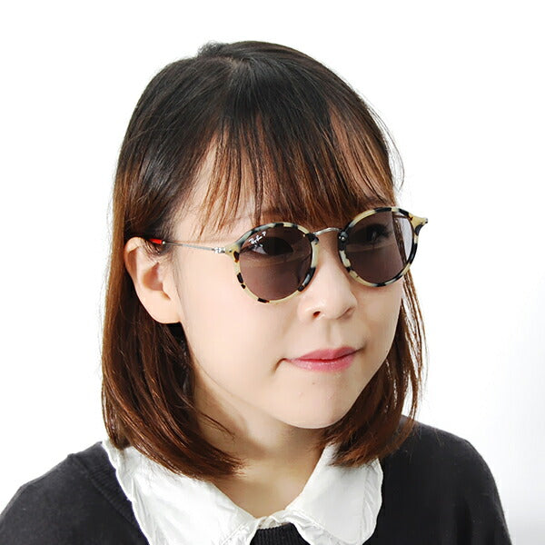 【オsusuメ価格】雷朋 sangurasu RB2447F 1247P2 49 Ray-Ban 雷朋 雷朋纯正 renzu対応 ラウンド furekku furufitta raitokararenzu 偏光 ROUND FLECK图标