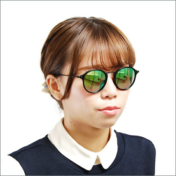 【オsusume価格】reiban サngurasu RB2447F 901/4J 49 Ray-Ban reyan 纯正 renzu対応 伊达メガネ 眼镜 ROUND ラウンド kurashikku 