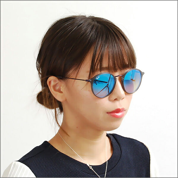 【オススメ価格】レイバン サングラス RB2447NF 62554O 52 Ray-Ban 伊達メガネ 眼鏡 フルフィット ボストン ミラー フラットレンズ