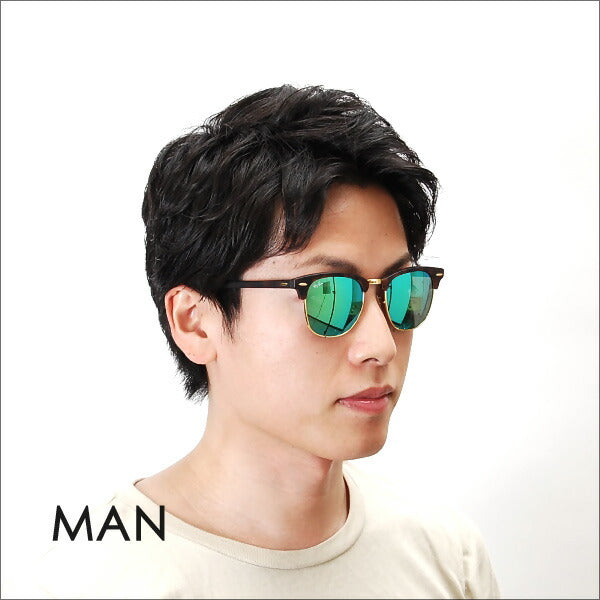 【オsusume価格】reiban サngugurasu RB3016 114519 51 Ray-Ban reyban 纯正 renzu対応 伊达メガネ 眼镜