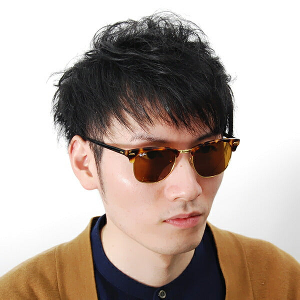 [Recommended Price] Ray-Ban Clubmaster Sunglasses RB3016 1160 51 Ray-Ban Fashion Glasses Glasses CLUBMASTER 