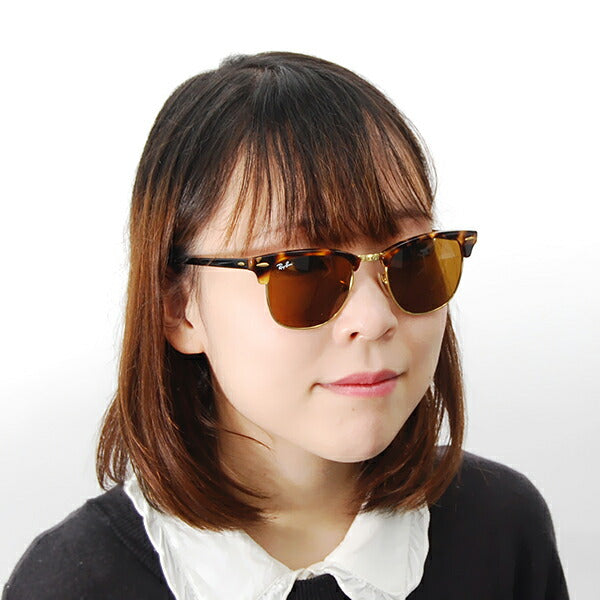 [Recommended Price] Ray-Ban Clubmaster Sunglasses RB3016 1160 51 Ray-Ban Fashion Glasses Glasses CLUBMASTER 