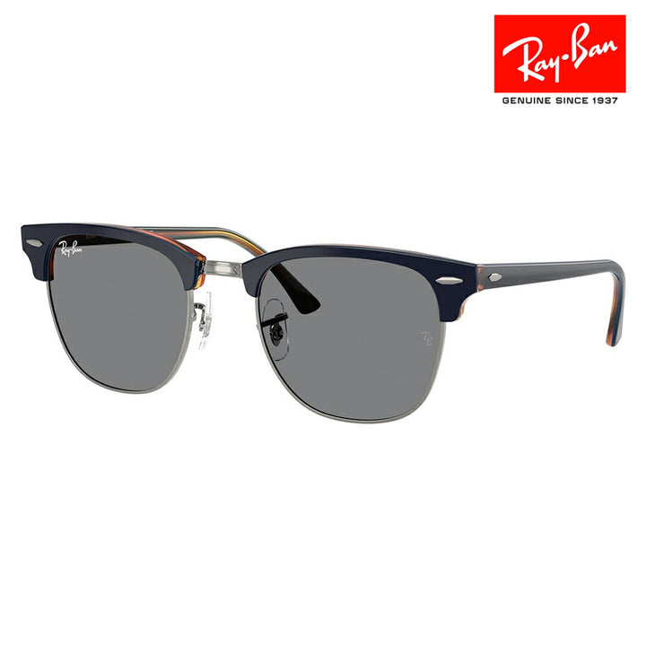 【正規品販売店】レイバン サングラス RB3016 1278B1 49 Ray-Ban CLUBMASTER クラブマスター クラシック ラウンド ボストン ユニセックス 伊達メガネ 眼鏡