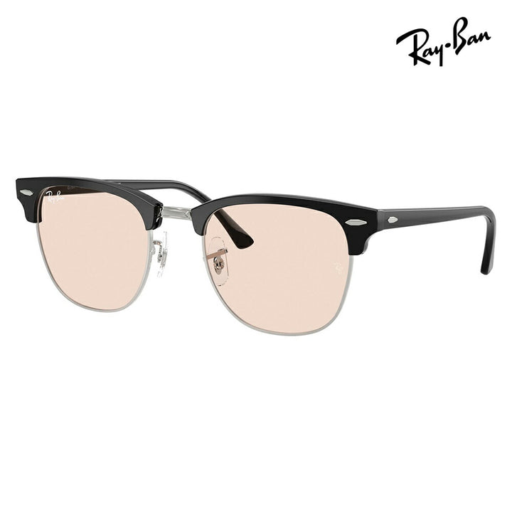 【正規品販売店】レイバン サングラス RB3016 135484 51 Ray-Ban レイバン純正レンズ対応 CLUB MASTER クラブマスター クラシック ラウンド ボストン ライトカラー 薄い色 伊達メガネ 眼鏡