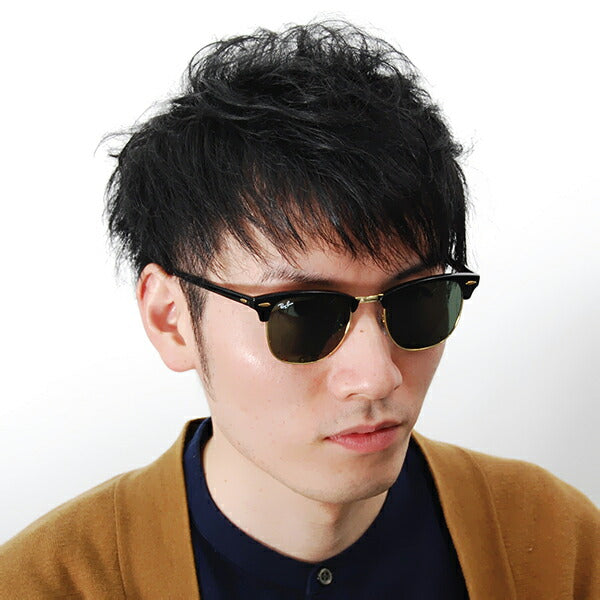 【正规品贩売店】reiban kurabumasuta sangurasu RB3016 W0365 51 Ray-Ban reyban 纯正 renzu対応 伊达メガネ 眼镜 CLUBMASTER 