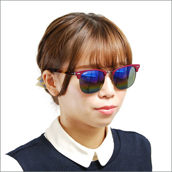 【オsusume価格】reiban kurabumasuta sangurasu RB3016F 1222C2 55 Ray-Ban 雷朋 纯正 renzu対応 CLUBMASTER furufitto furasshurenzu伊达メガネ眼镜