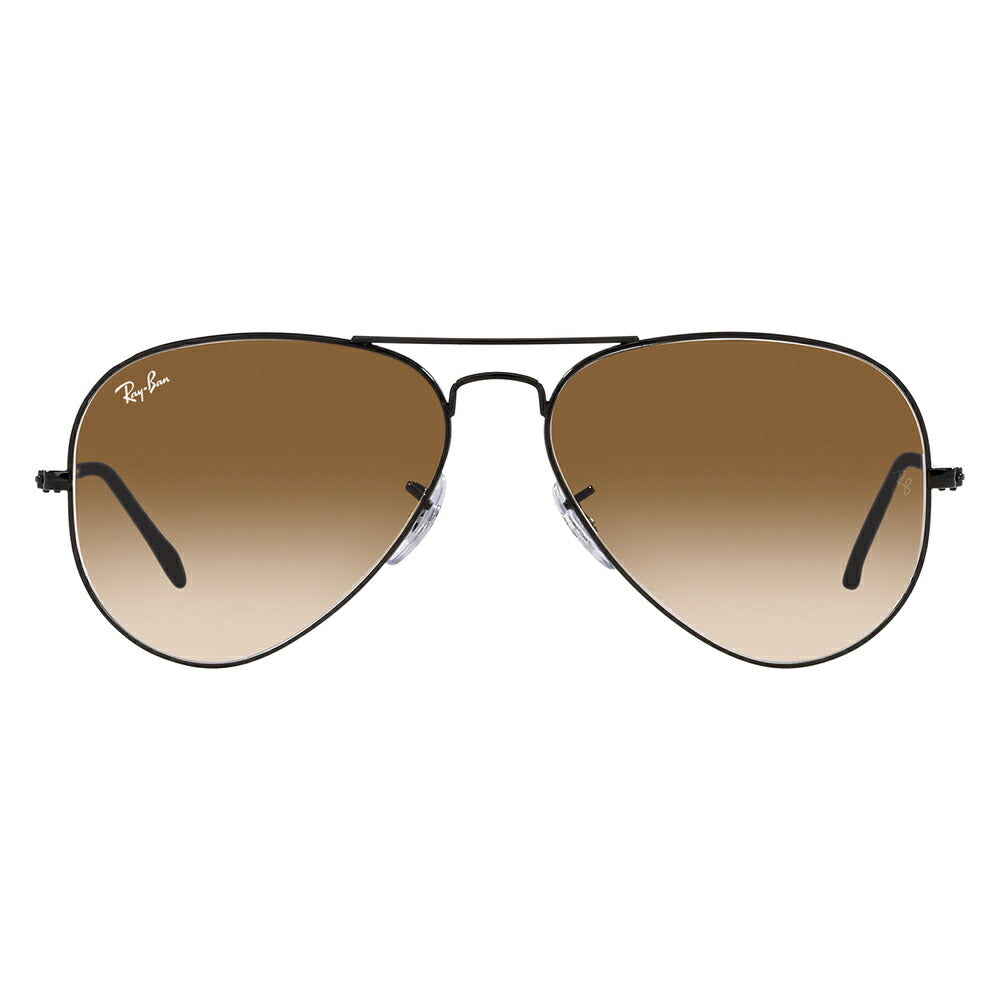 [Authorized Retailer] Ray-Ban Sunglasses RB3025 002/51 55 58 62 Ray-Ban Compatible with Ray-Ban Genuine Lenses AVIATOR LARGE METAL Aviator Large Metal Pilot Teardrop Fashion Glasses Eyeglasses 