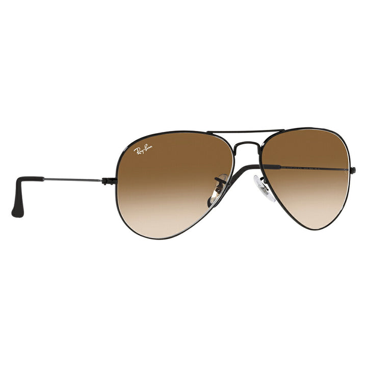 [Authorized Retailer] Ray-Ban Sunglasses RB3025 002/51 55 58 62 Ray-Ban Compatible with Ray-Ban Genuine Lenses AVIATOR LARGE METAL Aviator Large Metal Pilot Teardrop Fashion Glasses Eyeglasses 