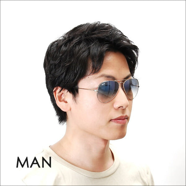 【正规品贩売店】reiban ビエーター sangurasu RB3025 003/3F 58 Ray-Ban reyban 纯正 renzu対応 AVIATOR kurashikkumetaru 