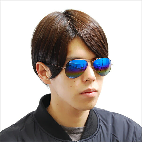 【オsusume価格】reiban ビエーター sangurasu RB3025 9019C2 58 Ray-Ban reyan 纯正 renzu対応 AVIATOR kurashikkumetaru 