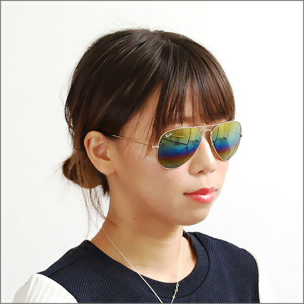 【オsusume価格】reiban ビエーター sangurasu RB3025 9020C4 58 Ray-Ban reyan 纯正 renezu対応 AVIATOR kurashikkumetaru 